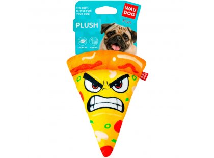 Фото 3 -  іграшки Collar WAUDOG Fun Plush іграшка для собак з пищалкою ПІЦЦА