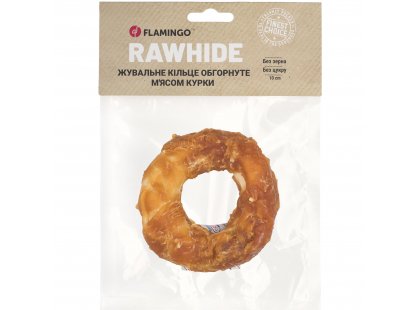Фото - Flamingo Лакомство для собак ЖЕВАТЕЛЬНОЕ КОЛЬЦО ОБВЕРНУТОЕ МЯСОМ КУРИЦЫ лакомства Flamingo Лакомство для собак ЖЕВАТЕЛЬНОЕ КОЛЬЦО ОБВЕРНУТОЕ МЯСОМ КУРИЦЫ