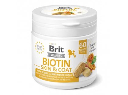 Фото - Brit Care Vitamins Biotin Skin & Coat витамины для кожи и шерсти собак витамины и минералы Brit Care Vitamins Biotin Skin & Coat витамины для кожи и шерсти собак