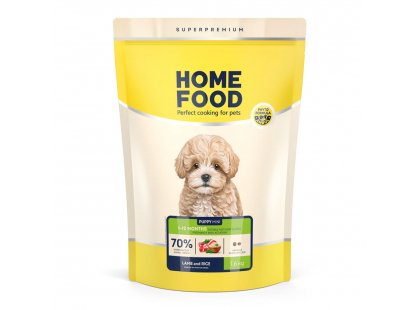 Фото 8 -  сухий корм Home Food (Хоум Фуд) Puppy Mini Lamb with Rice гіпоалергенний корм для цуценят дрібних порід ЯГНЯ та РИС