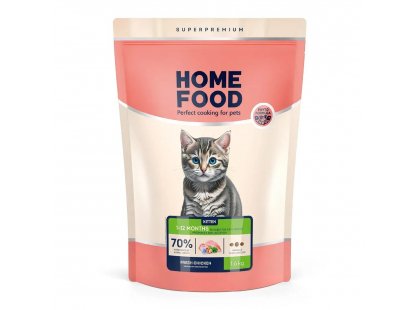 Фото 3 -  сухой корм Home Food (Хоум Фуд) Kitten Fresh Chicken полнорационный корм для котят КУРИЦА