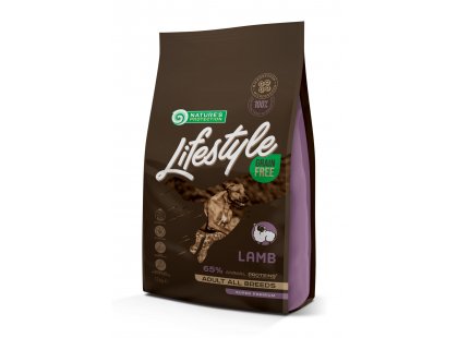 Фото - Natures Protection Lifestyle GRAIN FREE ADULT LAMB корм для собак всех пород ЯГНЕНОК сухой корм Natures Protection Lifestyle GRAIN FREE ADULT LAMB корм для собак всех пород ЯГНЕНОК