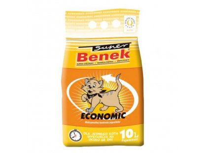Фото 2 -  наповнювачі Super Benek (Супер Бенек) Economic бентонітовий наповнювач для котячого туалету