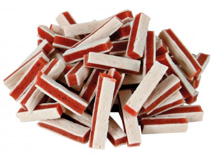 Фото 2 -  лакомства Trixie Premio Fish Chicken Stripes лакомства для собак ПОЛОСКИ ИЗ КУРИЦЫ И МИНТАЯ