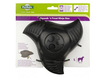 Фото 2 -  іграшки PetSafe Squeak and Treat Ninja Star іграшка для собак ЗІРКА