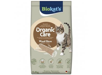 Фото 2 -  наповнювачі Biokat's Organic Care деревний наповнювач для котячого туалету