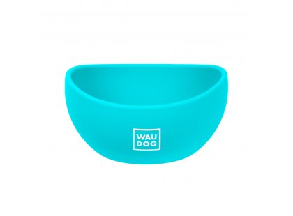 Фото - миски, поилки, фонтаны Collar WAUDOG Silicone силиконовая миска для кошек и собак, ГОЛУБОЙ