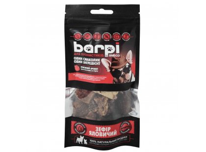 Фото - Barpi Ласощі  для собак ЗЕФІР ЯЛОВИЧИЙ (ЛЕГЕНІ) ласощі Barpi Ласощі  для собак ЗЕФІР ЯЛОВИЧИЙ (ЛЕГЕНІ)