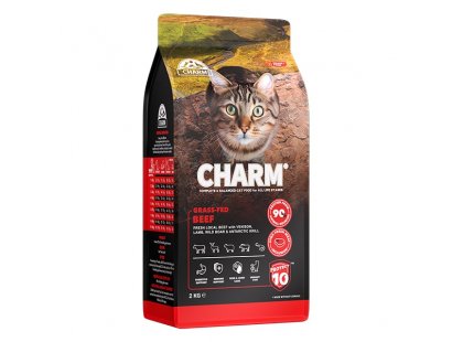 Фото 2 -  сухий корм Charm Grain-Free Grass-Fed Beef сухий беззерновий корм для котів ЯЛОВИЧИНА