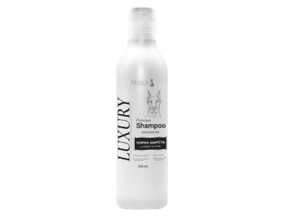 Фото - Modes Luxury Shampoo преміальний шампунь для котів і собак із чорною шерстю щоденний догляд (шампуні, кондиціонери та інші засоби) Modes Luxury Shampoo преміальний шампунь для котів і собак із чорною шерстю