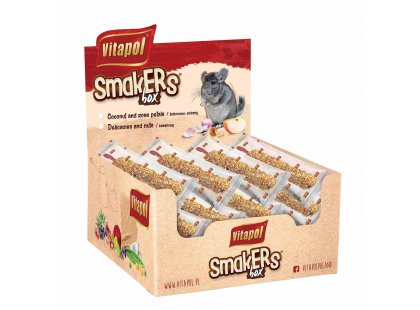Фото - Vitapol Smakers Box лакомство для шиншилл КОКОС и ЛЕПЕСТКИ РОЗ лакомства Vitapol Smakers Box лакомство для шиншилл КОКОС и ЛЕПЕСТКИ РОЗ