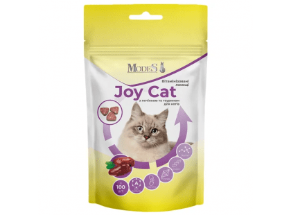 Фото - Modes Joy Cat вітамінізовані ласощі для котів ПЕЧІНКА та ТАУРИН ласощі Modes Joy Cat вітамінізовані ласощі для котів ПЕЧІНКА та ТАУРИН