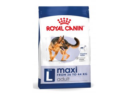 Фото - Royal Canin MAXI ADULT (СОБАКИ ВЕЛИКИХ ПОРІД ЕДАЛТ) корм для собак до 5 років сухий корм Royal Canin MAXI ADULT (СОБАКИ ВЕЛИКИХ ПОРІД ЕДАЛТ) корм для собак до 5 років