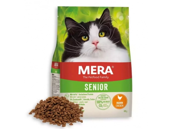 Фото - сухой корм Mera (Мера) Cats Senior Сhicken (Huhn) сухой корм для пожилых кошек КУРИЦА