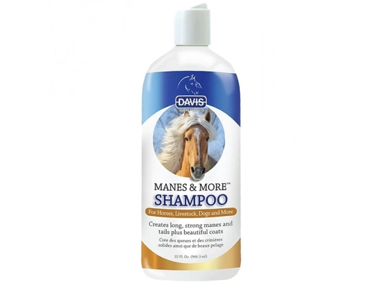 Фото - Davis MANES&MORE SHAMPOO шампунь для собак, коней повсякденна косметика Davis MANES&MORE SHAMPOO шампунь для собак, коней