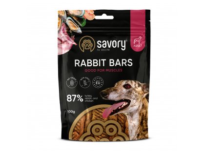 Фото - Savory Bars With Rabbit лакомство для собак БАТОНЧИКИ С КРОЛИКОМ лакомства Savory Bars With Rabbit лакомство для собак БАТОНЧИКИ С КРОЛИКОМ