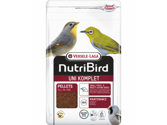 Фото - корм для птиц Versele-Laga (Верселе-Лага) NUTRIBIRD UNI KOMPLET корм для фрукто- и насекомоядных птиц малых видов