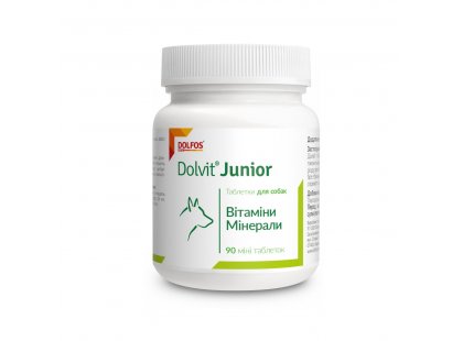 Фото 3 -  витамины и минералы Dolfos (Дольфос) DOLVIT JUNIOR (ДОЛВИТ ЮНИОР) витаминно-минеральная добавка для щенков
