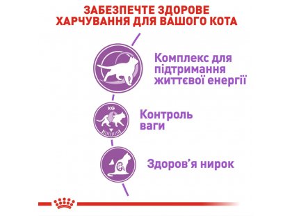 Фото - сухий корм Royal Canin STERILISED 7+ (СТЕРИЛІЗЕД 7+) корм для кішок старше 7 років