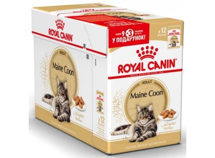 Фото - влажный корм (консервы) Royal Canin MAINE COON ADULT влажный корм для кошек породы мей-кун