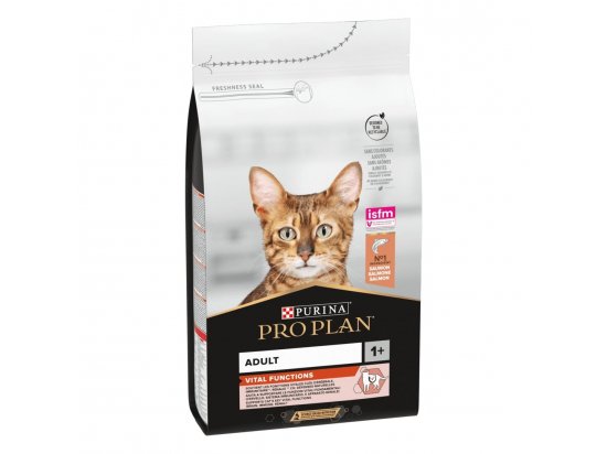 Фото - сухой корм Purina Pro Plan (Пурина Про План) Adult Vital Functions Salmon сухой корм для кошек ЛОСОСЬ