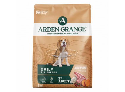 Фото 3 -  сухий корм Arden Grange (Арден Грендж) Adult Pork & Rice - сухой корм для собак (свинина и рис)