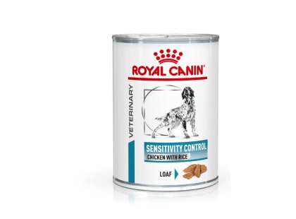 Фото - ветеринарные корма Royal Canin SENSITIVITY CONTROL with CHICKEN лечебный влажный корм для собак при пищевой аллергии