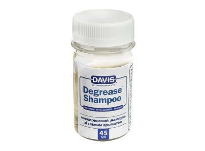 Фото 3 -  повседневный уход (шампуни, кондицонеры и др. средства) Davis DEGREASE SHAMPOO шампунь обезжиривающий для собак и котов