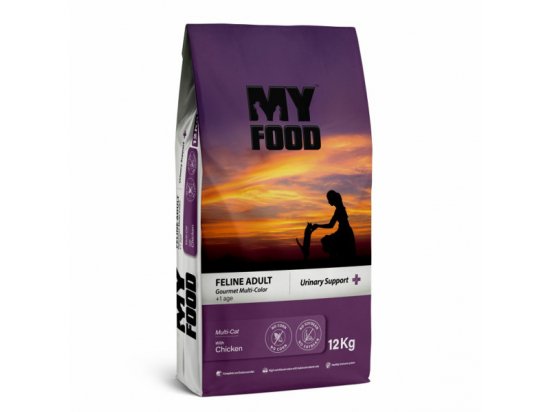 Фото - сухий корм MyFood (Майфуд) Adult Cat Food Gourmet with Chicken сухий корм для вибагливих котів КУРКА