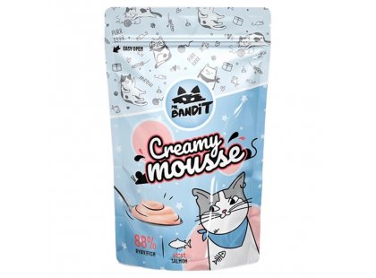 Фото - Mr. Bandit Cat Creamy Mousse Salmon лакомство для кошек СЛИВОЧНЫЙ МУСС С ЛОСОСЕМ корм и лакомства Mr. Bandit Cat Creamy Mousse Salmon лакомство для кошек СЛИВОЧНЫЙ МУСС С ЛОСОСЕМ