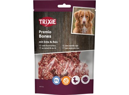 Фото - Trixie Premio RICE DUCK BONES ласощі для собак з качкою та рисом ласощі Trixie Premio RICE DUCK BONES ласощі для собак з качкою та рисом