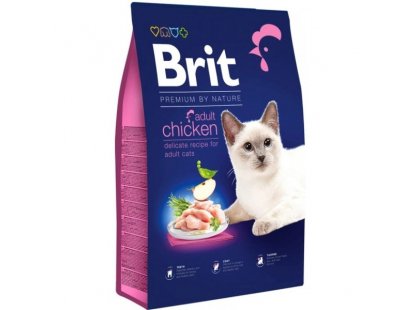 Фото - Brit Premium Cat Adult Chicken сухой корм для кошек КУРИЦА сухой корм Brit Premium Cat Adult Chicken сухой корм для кошек КУРИЦА