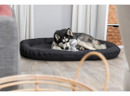 Фото 4 -  лежаки, матраси, килимки та будиночки Trixie SAMOA Classic матрац для собак, нейлон, чорний