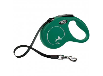 Фото - Flexi CLASSIC TAPE повідець-рулетка для собак, оливковий Категорії Flexi CLASSIC TAPE повідець-рулетка для собак, оливковий