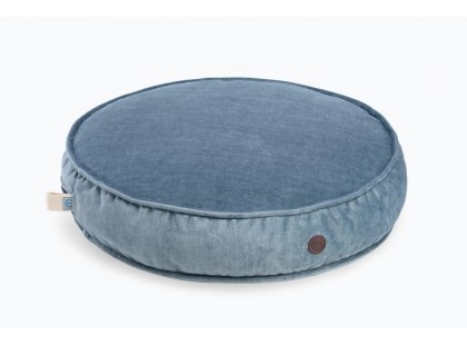 Фото - лежаки, матрасы, коврики и домики Harley & Cho MEMORY FOAM ISLAND DENIM ортопедическая подушка для собак и кошек, синий