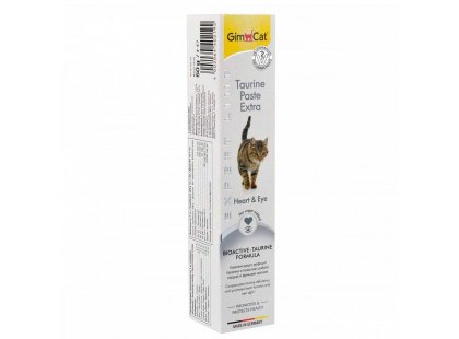 Фото 3 -  ласощі Gimcat TAURINE PASTE - Паста з таурином для котів
