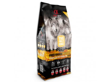 Фото 2 -  сухой корм Alpha Spirit The Only One Poultry сухой беззерновой корм для собак ПТИЦА