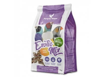 Фото - Перлина Степу Exotic Mix зерновая смесь корм для экзотических птиц корм для птиц Перлина Степу Exotic Mix зерновая смесь корм для экзотических птиц