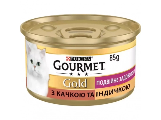 Фото - влажный корм (консервы) Gourmet Gold (Гурме Голд) - утка, индейка