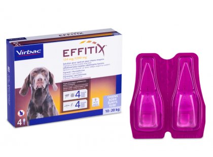 Фото 2 -  от блох и клещей Virbac Effitix (Эффитикс) капли от блох и клещей для собак