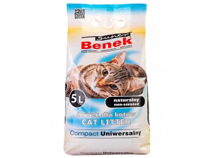 Фото - Super Benek (Супер Бенек) Compact Universal Natural компактний бентонітовий наповнювач для котячого туалету наповнювачі Super Benek (Супер Бенек) Compact Universal Natural компактний бентонітовий наповнювач для котячого туалету