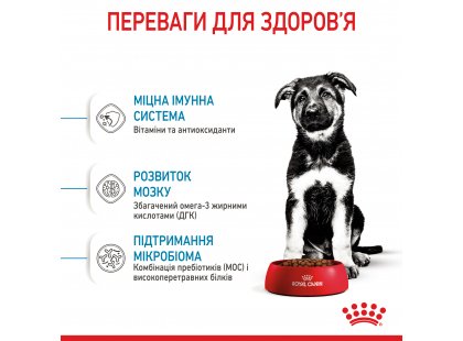 Фото 4 -  сухий корм Royal Canin MAXI PUPPY корм для цуценят великих порід від 2 до 15 місяців