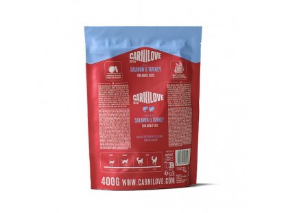 Фото 3 -  сухой корм Carnilove Active Salmon & Turkey сухой беззерновой корм для кошек ЛОСОСЬ и ИНДЕЙКА