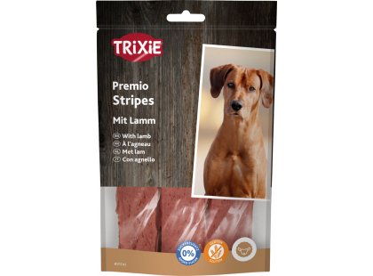 Фото - Trixie PREMIO LAMB STRIPES (ПРЕМІО ЯГНЯ філе) ласощі для собак ласощі Trixie PREMIO LAMB STRIPES (ПРЕМІО ЯГНЯ філе) ласощі для собак