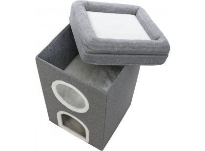 Фото 5 -  дряпалки, з будиночками Trixie Saul кігтеточка-будиночок для котів  (44433)