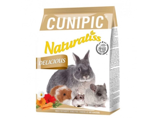 Фото - лакомства Cunipic (Кунипик) Naturaliss Delicious лакомство для морских свинок, хомяков и шиншилл