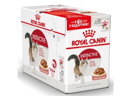 Фото - Royal Canin INSTINCTIVE in GRAVY консерви для котів вологий корм (консерви) Royal Canin INSTINCTIVE in GRAVY консерви для котів
