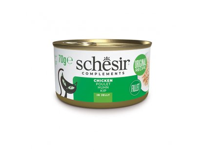 Фото - Schesir (Шезир) консервы для кошек КУРИЦА влажный корм (консервы) Schesir (Шезир) консервы для кошек КУРИЦА