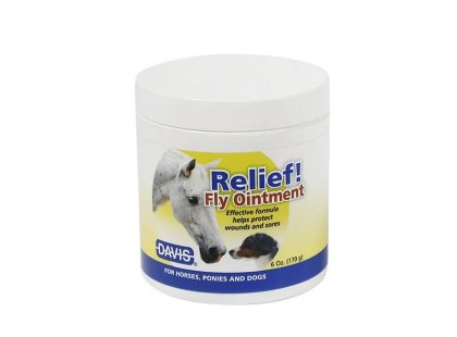 Фото - Davis Relief! Fly Ointment мазь от мух для собак и лошадей кремы и гели для лошадей Davis Relief! Fly Ointment мазь от мух для собак и лошадей