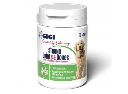 Фото - Gigi Strong Joints & Bones препарат для профілактики та лікування захворювань суглобів у собак для кісток та суглобів (опорно-рухового апарату) Gigi Strong Joints & Bones препарат для профілактики та лікування захворювань суглобів у собак